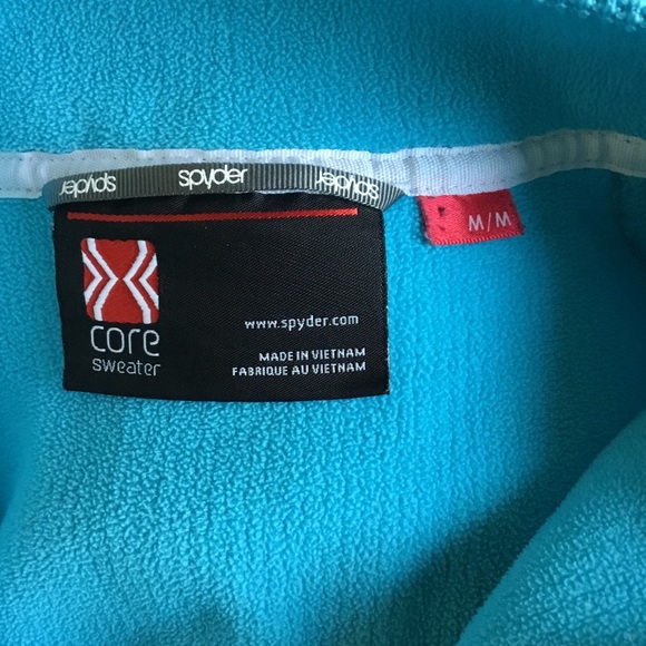 Spyder Ladies Core Full Zip-Up Sweater Jacket Size Medium - Picture 8 of 10